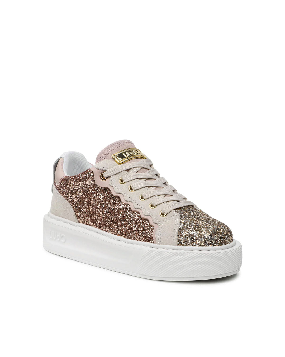 Zapatilla Liu Jo Kylie 06 Rosado Oro