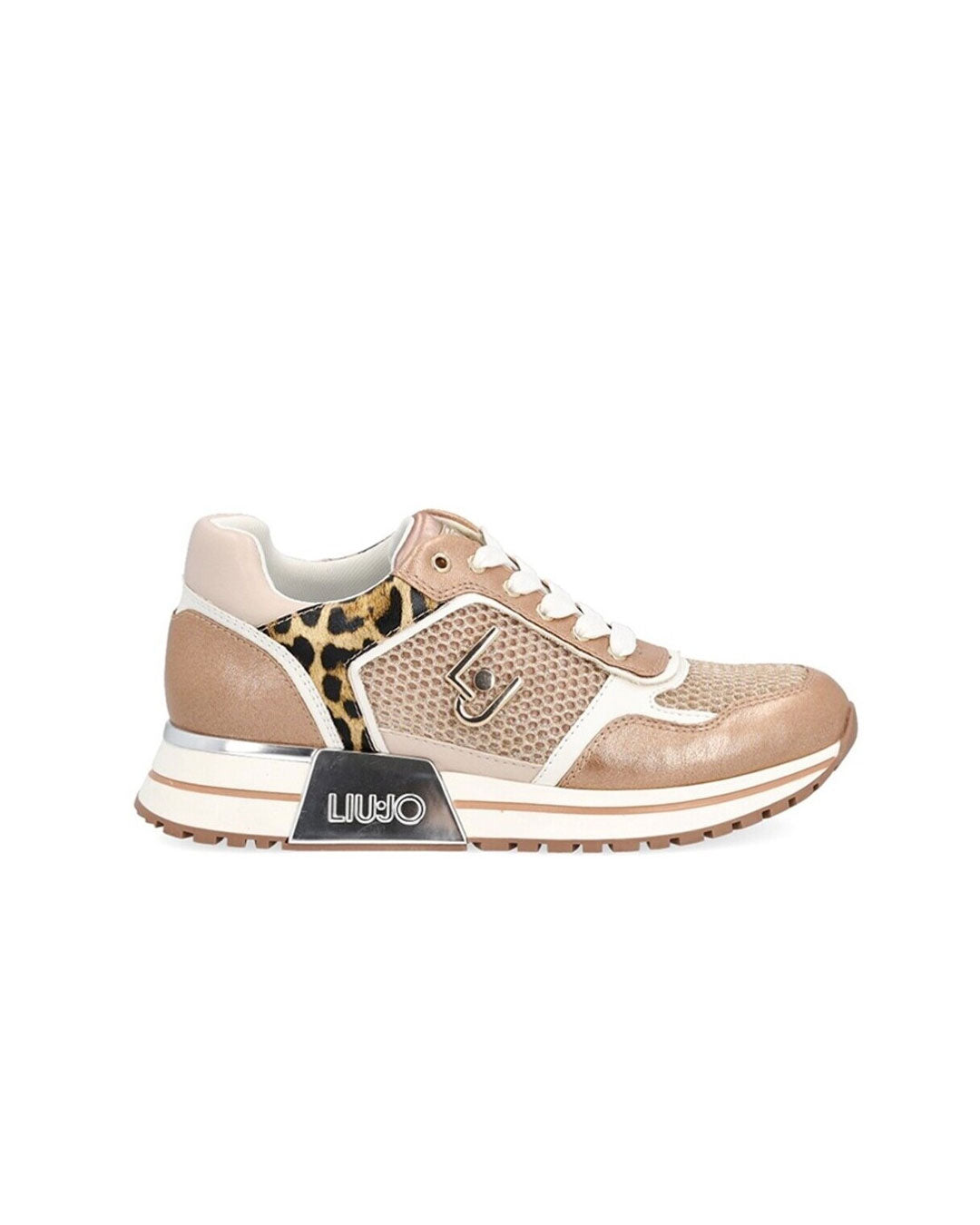 Zapatilla Liu Jo Kiss 02 Rosado Leopardo
