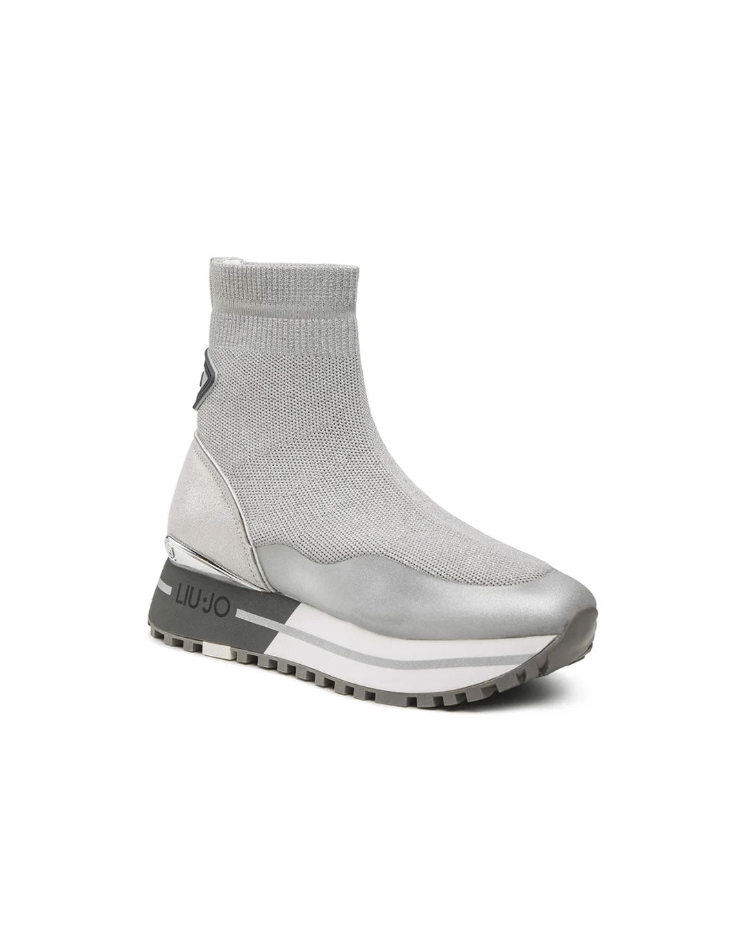 Zapatilla Liu Jo Maxi Wonder 51 Silver Gris