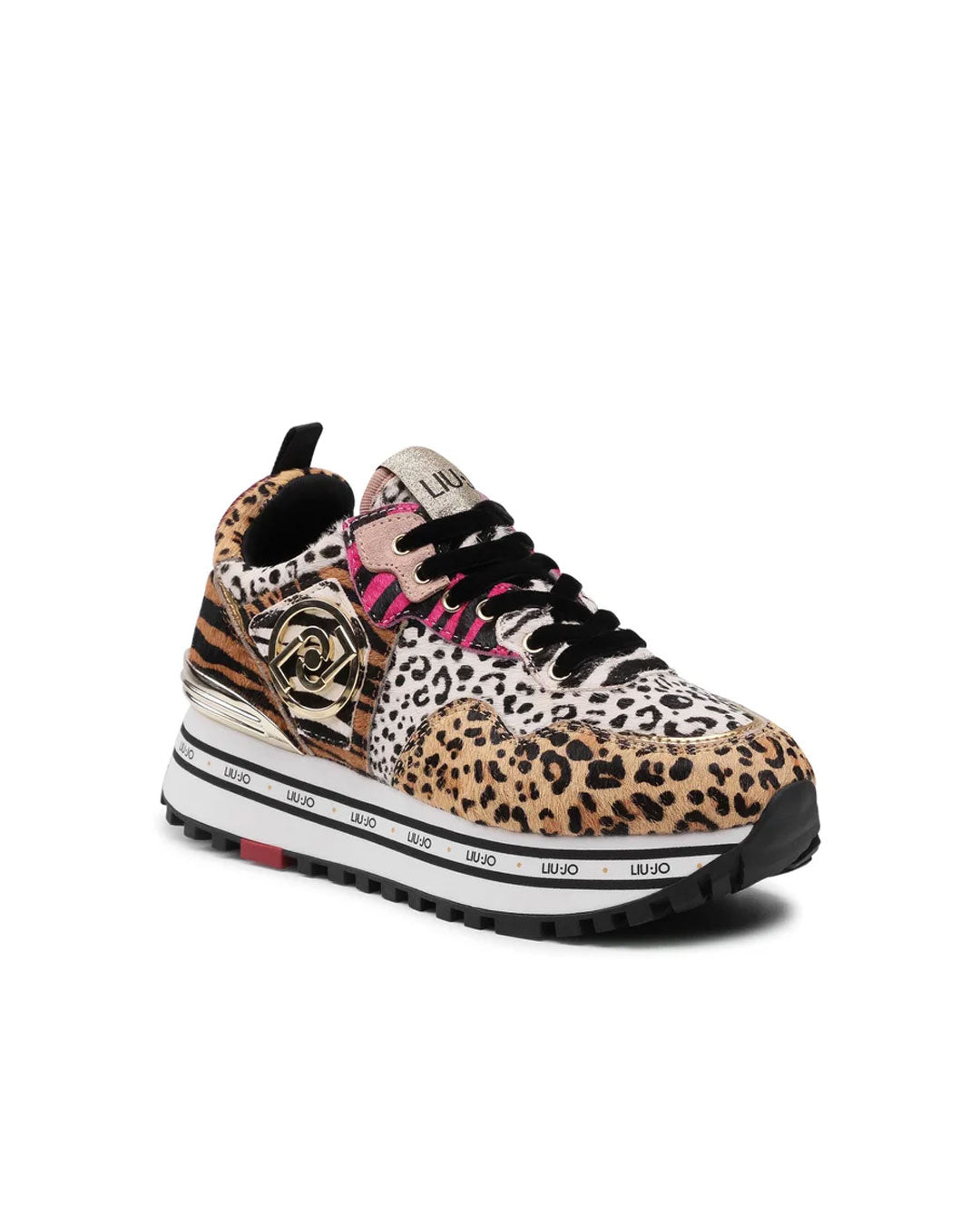 Zapatilla Liu Jo Maxi Wonder 1 Animalier