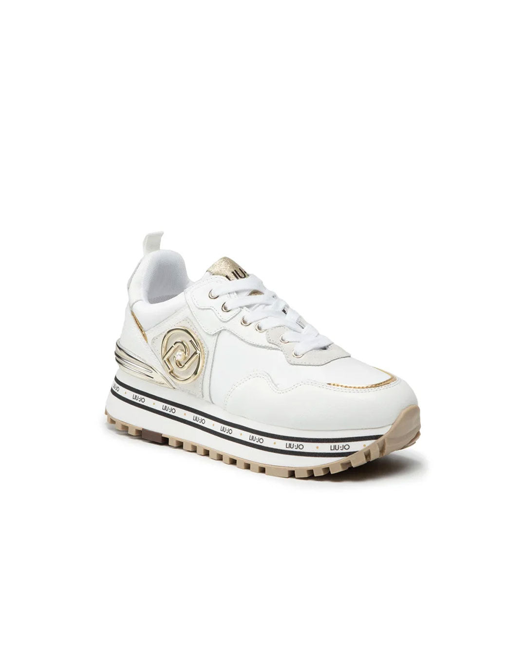 Zapatilla Liu Jo Maxi Wonder 1 Blanco Hueso