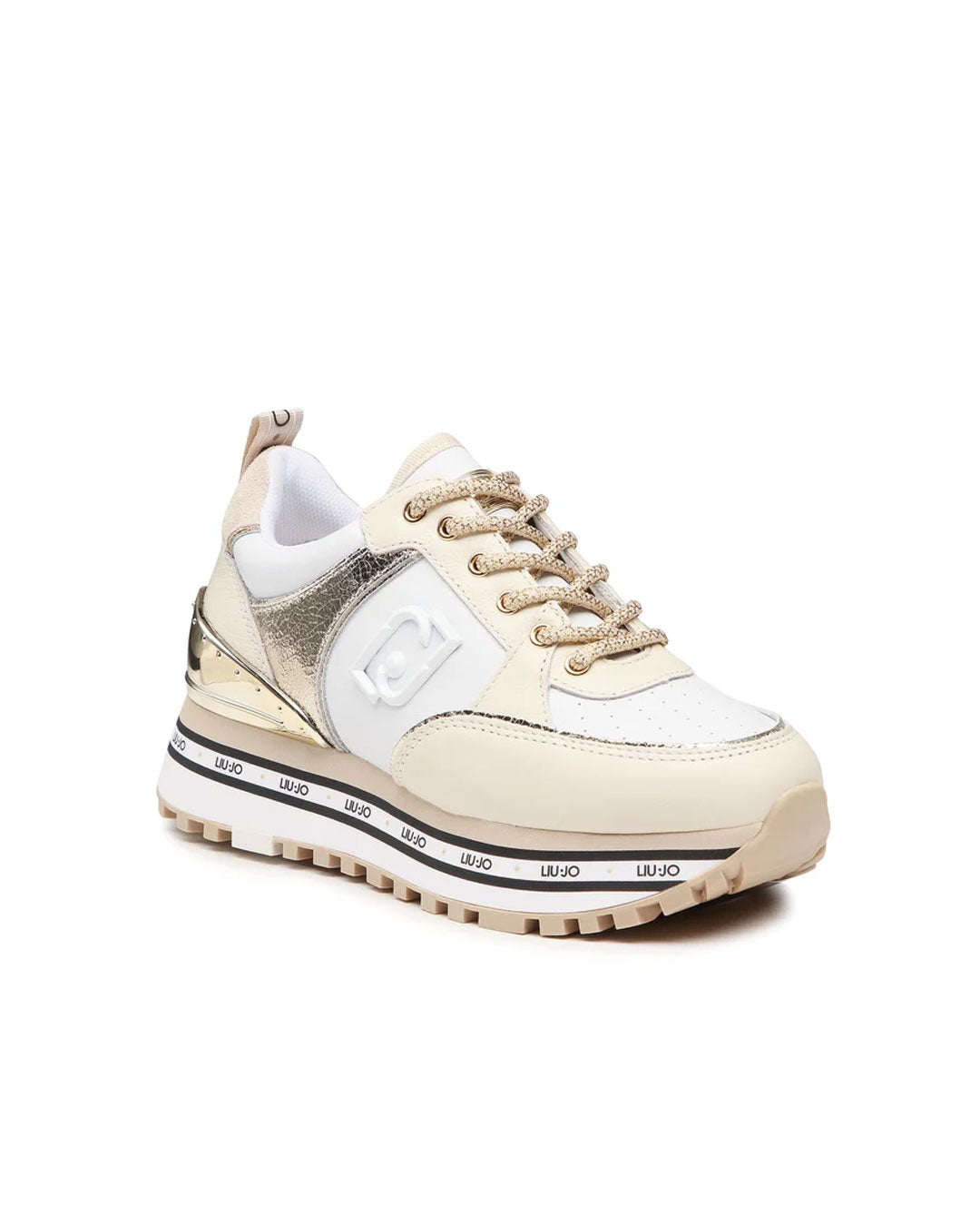 Zapatilla Liu Jo Maxi Wonder 20 Light Gold
