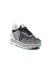 Zapatilla Liu Jo Maxi Wonder 24 Gris Glitter