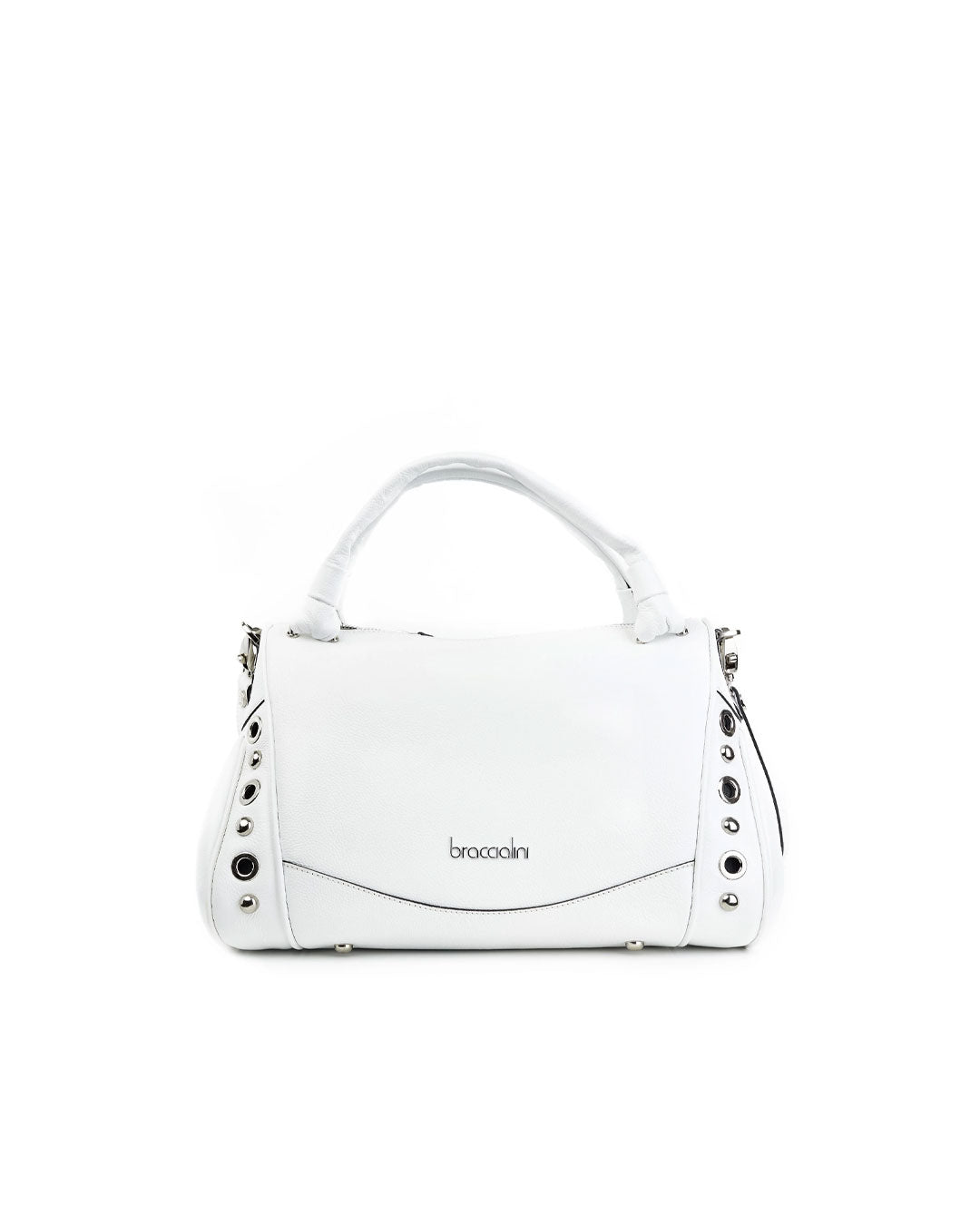 Cartera Braccialini Línea Margot Blanco