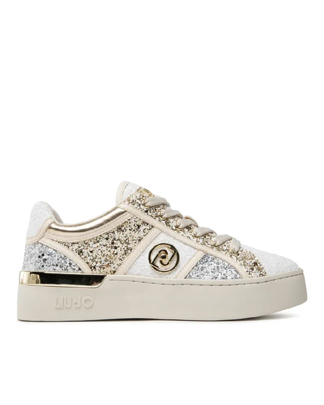 Zapatilla SILVIA 53 Glitter Dorado / Plateado