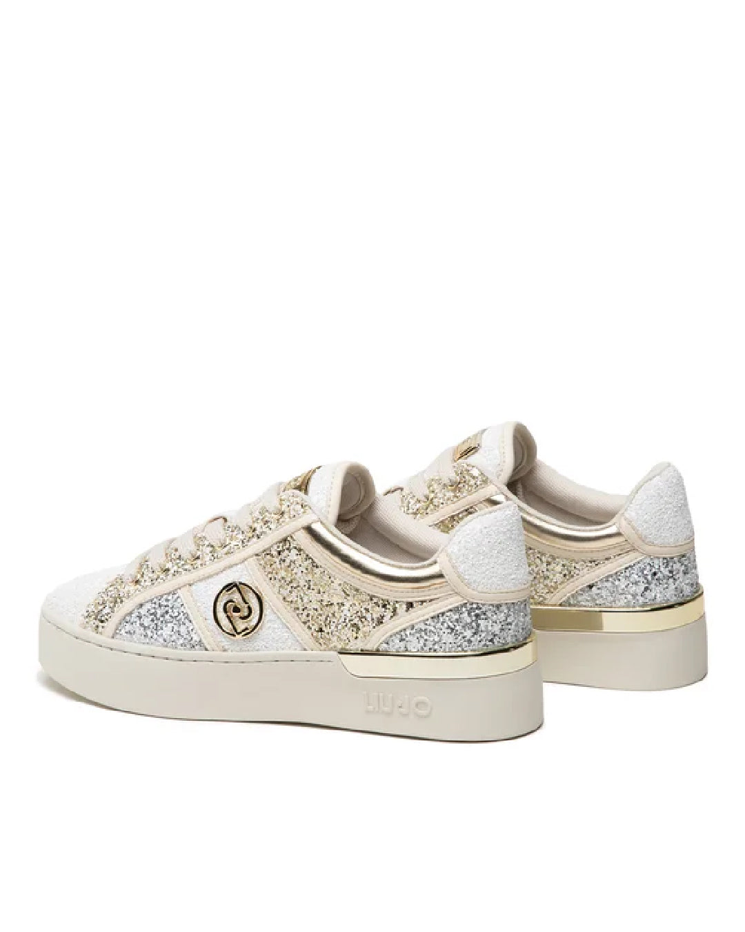 Zapatilla SILVIA 53 Glitter Dorado / Plateado