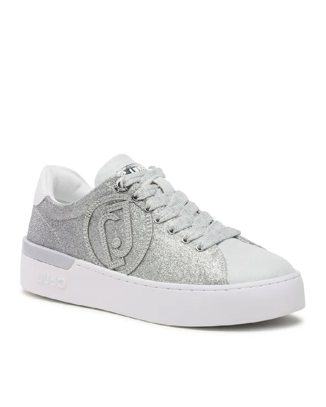 Zapatilla SILVIA 82 Glitter Plateado Lavanda