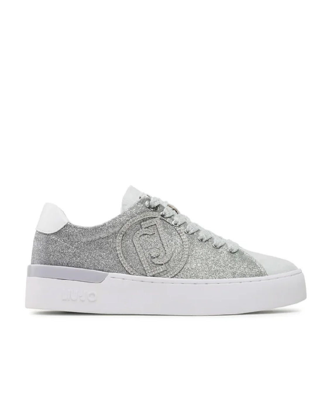 Zapatilla SILVIA 82 Glitter Plateado Lavanda