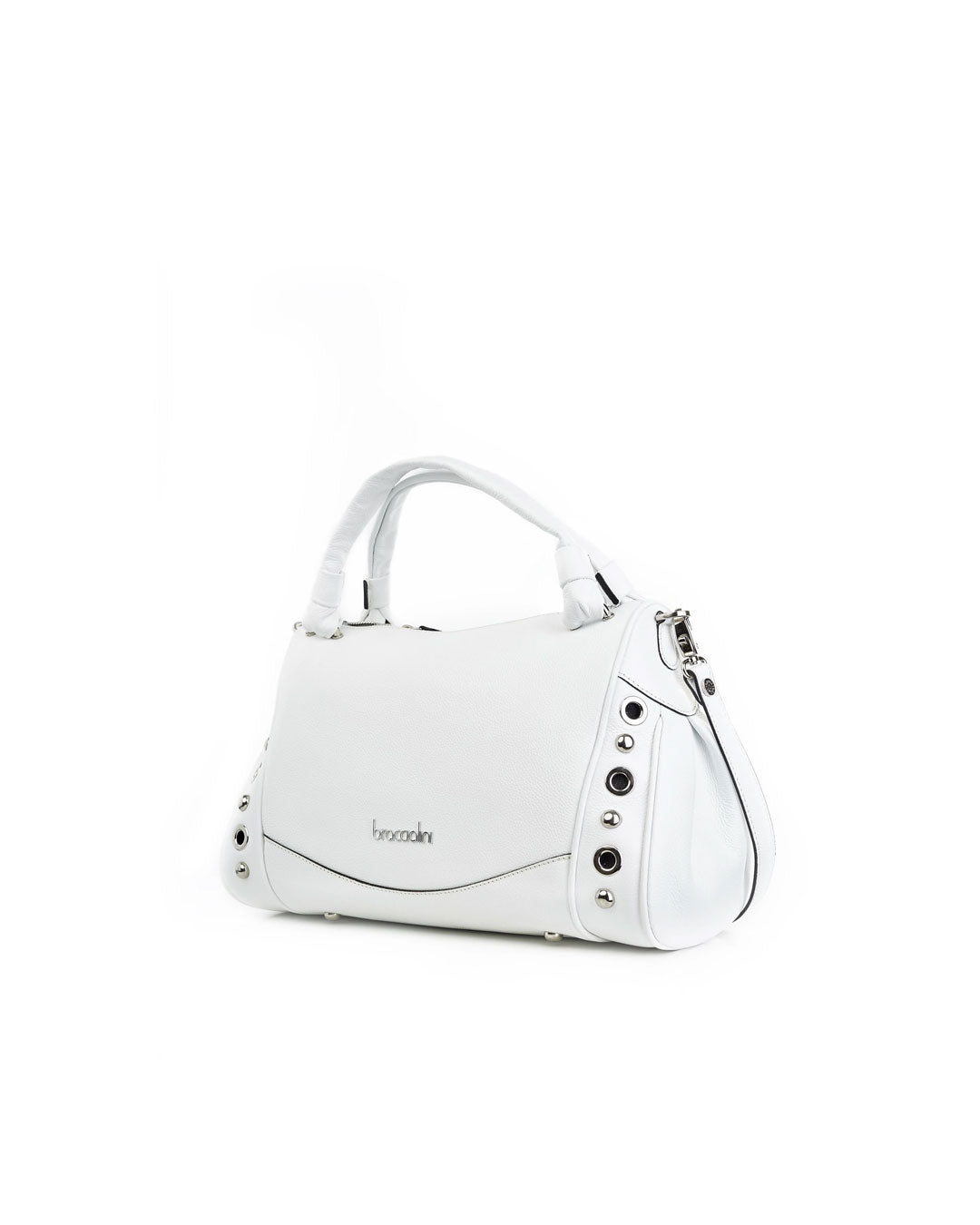 Cartera Braccialini Línea Margot Blanco