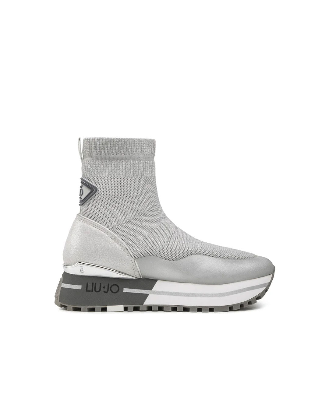 Zapatilla Liu Jo Maxi Wonder 51 Silver Gris