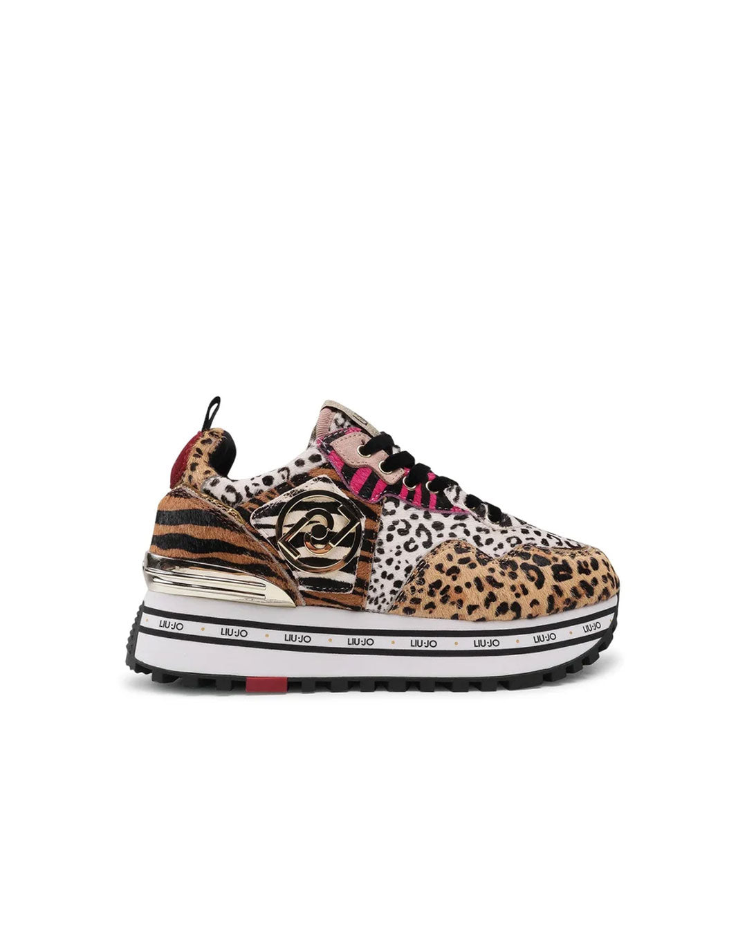 Zapatilla Liu Jo Maxi Wonder 1 Animalier