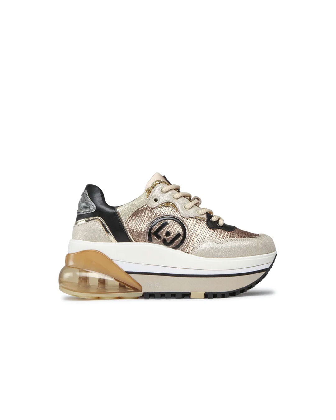 Zapatilla Liu Jo Maxi Wonder Air 2C Gold