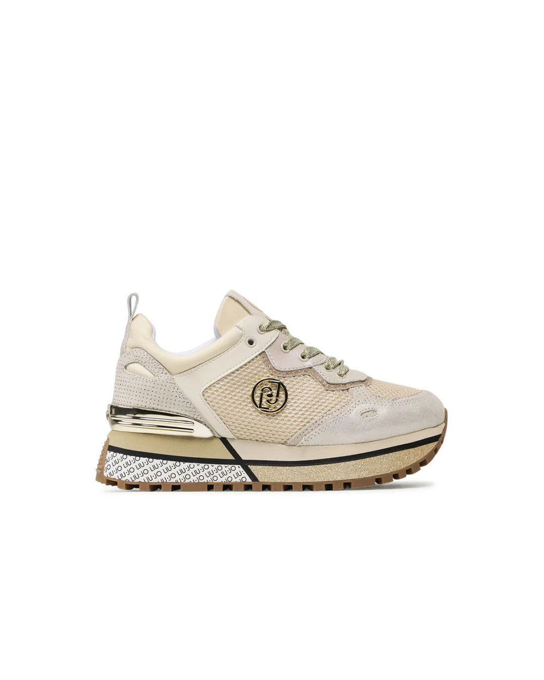 Zapatilla Liu Jo Maxi Wonder 33 Light Gold