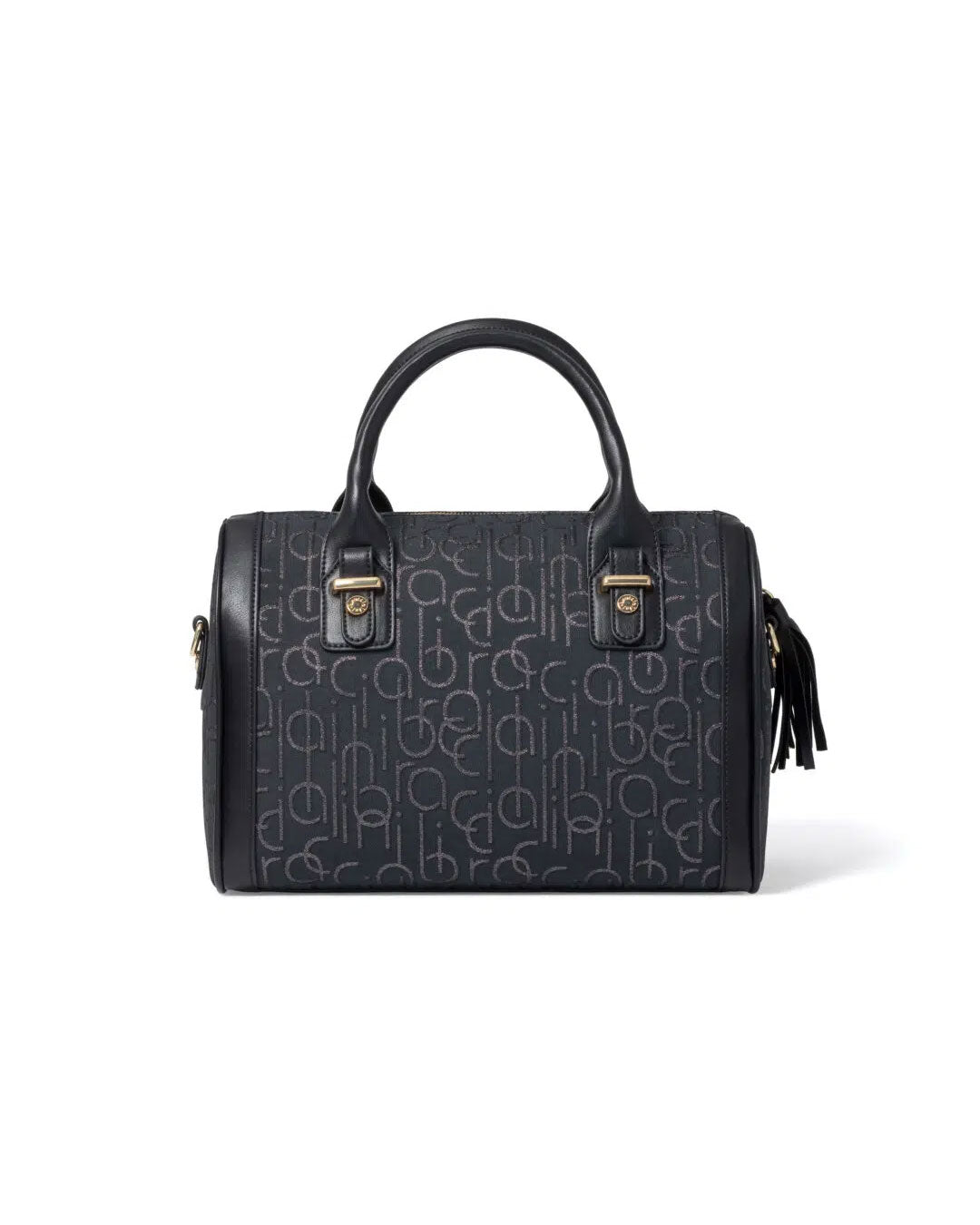 Cartera Braccialini Línea Font Negro