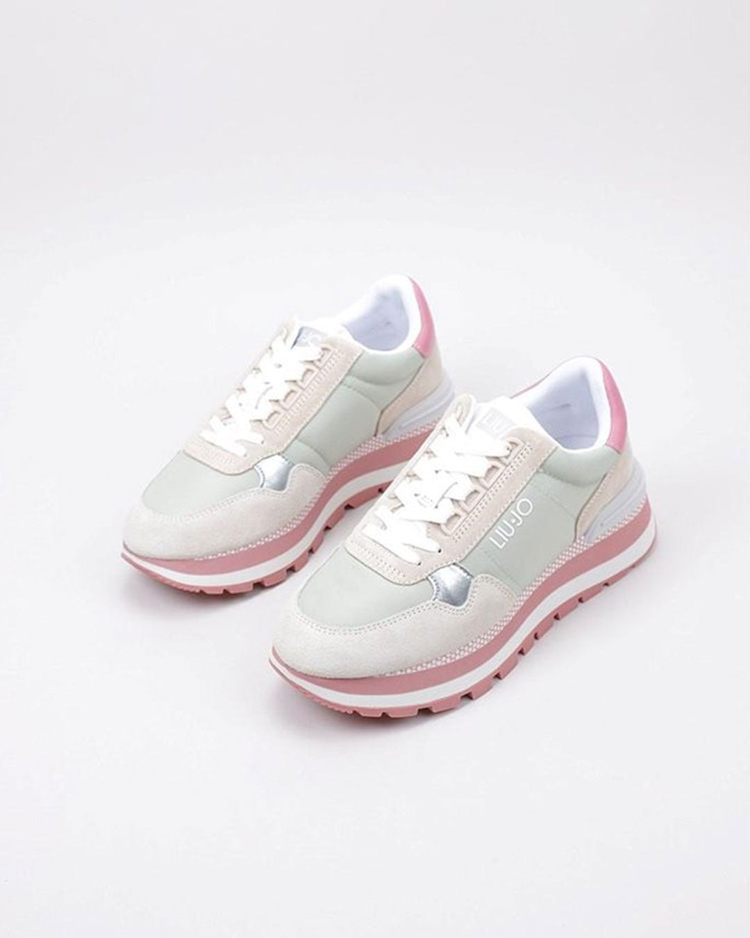 Zapatilla Liu Jo Amazing 10 Pistachio / Pink