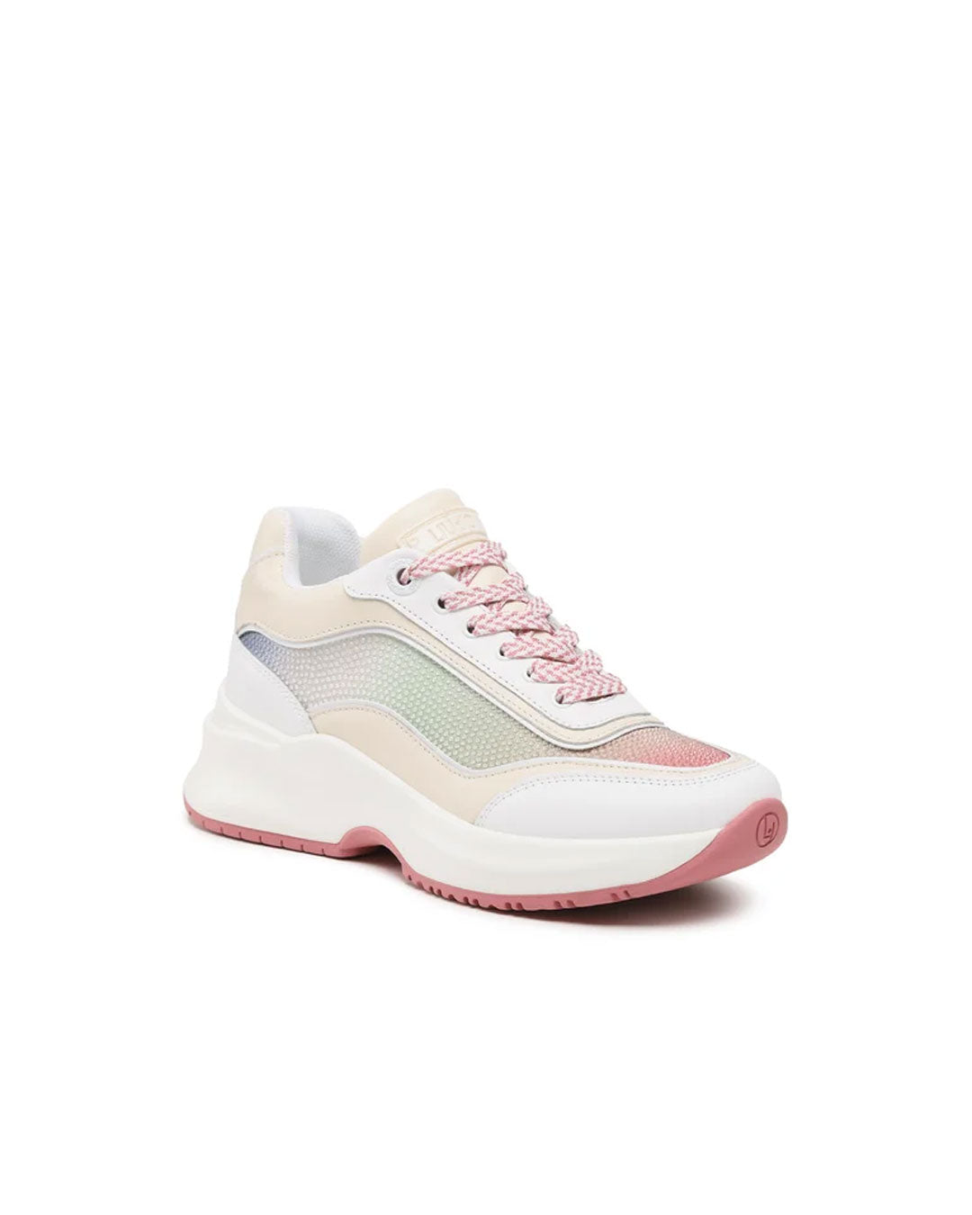 Zapatilla Liu Jo Lily 15 Blanco Rosado