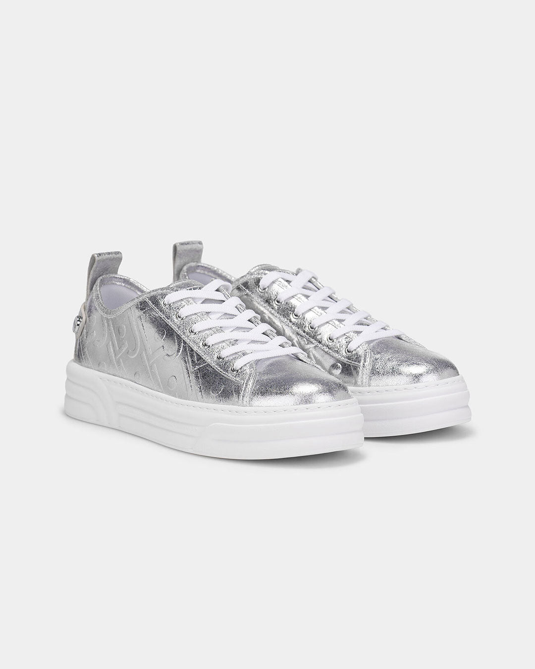 Zapatilla Liu Jo Cleo 01 Silver Plata
