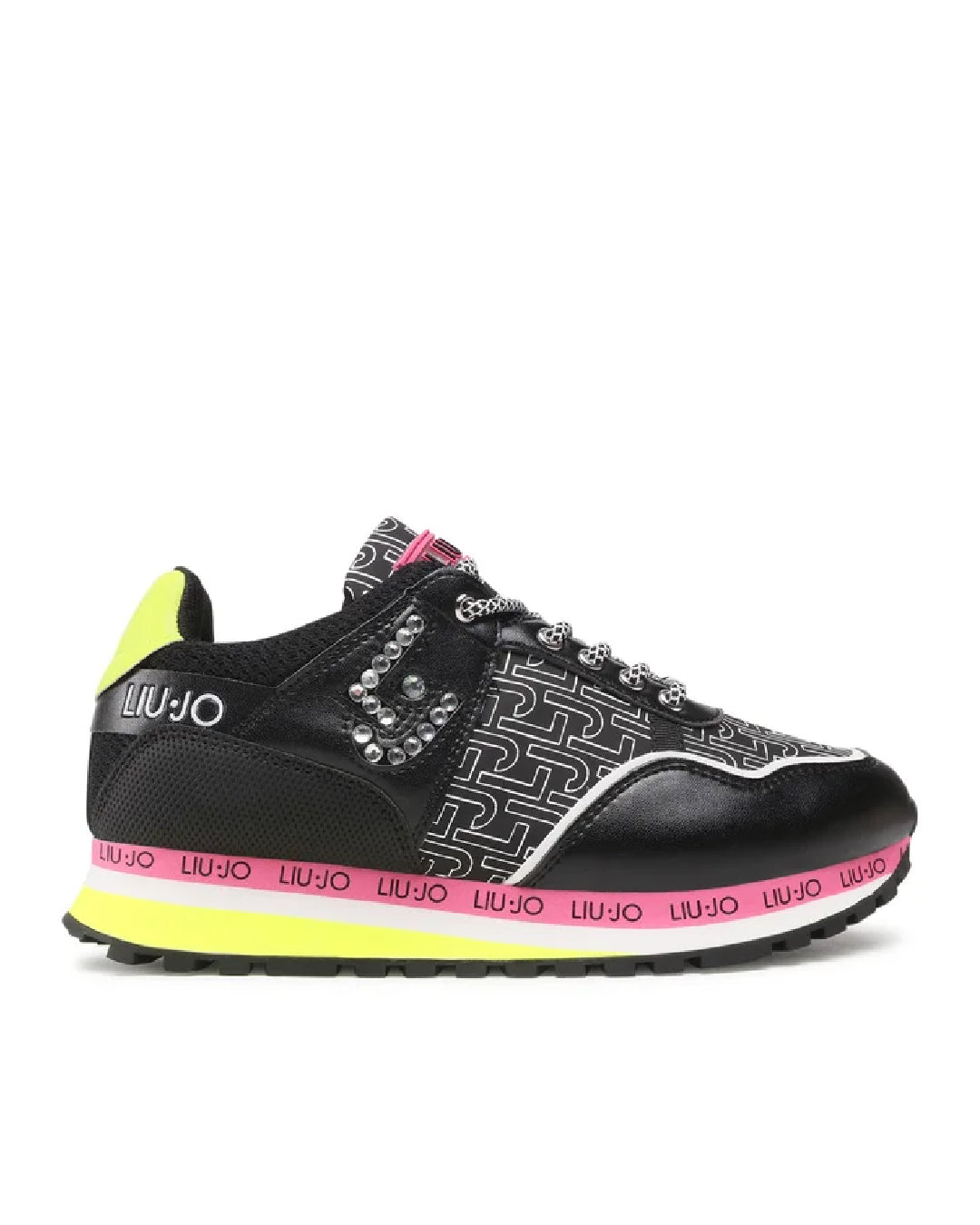 Zapatilla WONDER 6 Negro / Rosado