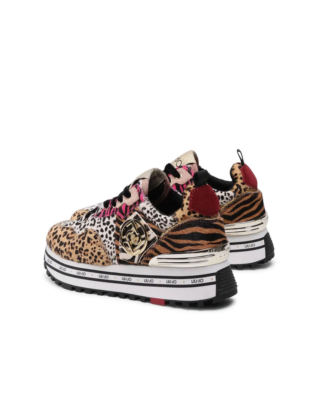 Zapatilla Liu Jo Maxi Wonder 1 Animalier