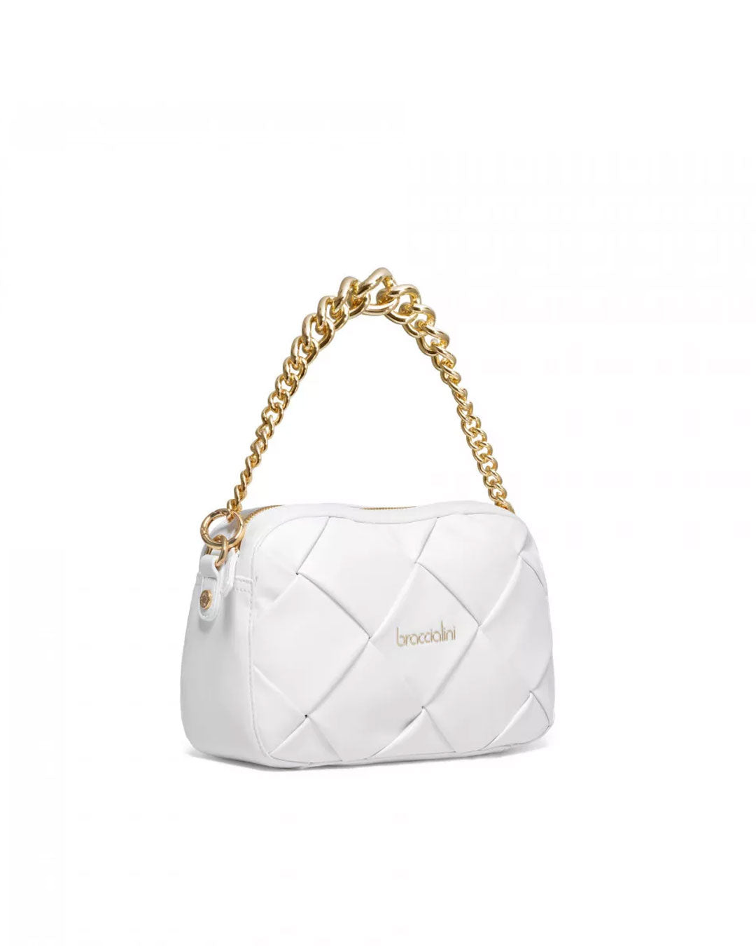 Cartera Braccialini Línea Icons Blanco