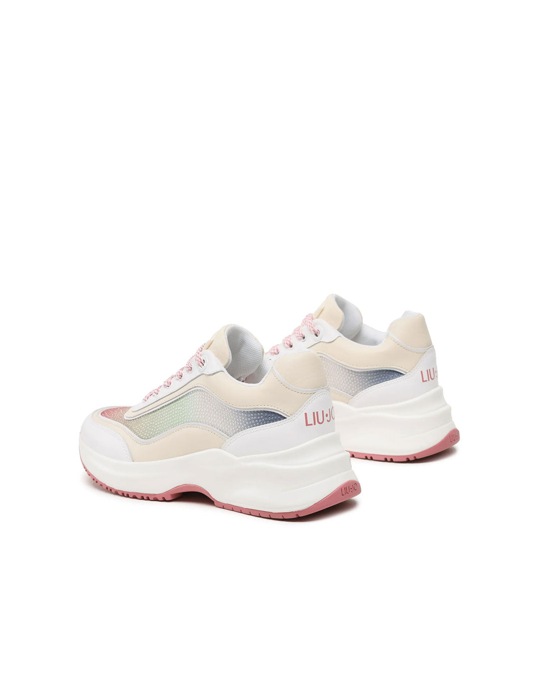 Zapatilla Liu Jo Lily 15 Blanco Rosado