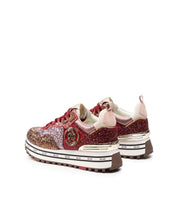 Zapatilla Liu Jo Maxi Wonder 1 Café Rojo