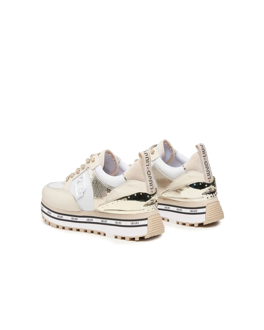 Zapatilla Liu Jo Maxi Wonder 20 Light Gold