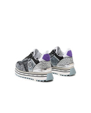 Zapatilla Liu Jo Maxi Wonder 24 Gris Glitter
