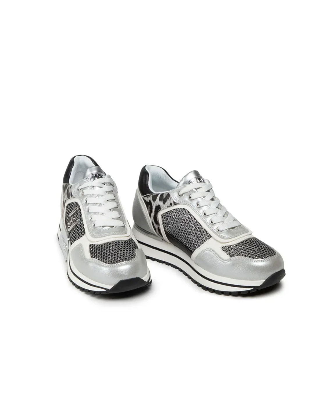 Zapatilla Liu Jo Kiss 02 Gris Leopardo