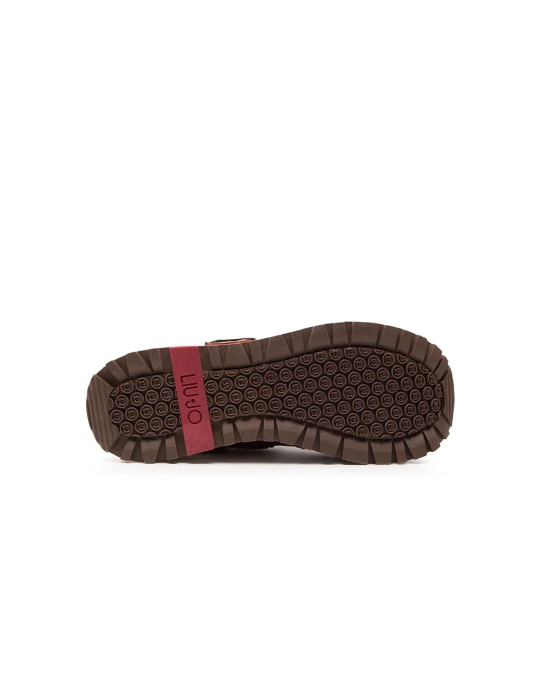 Zapatilla Liu Jo Maxi Wonder 1 Café Rojo