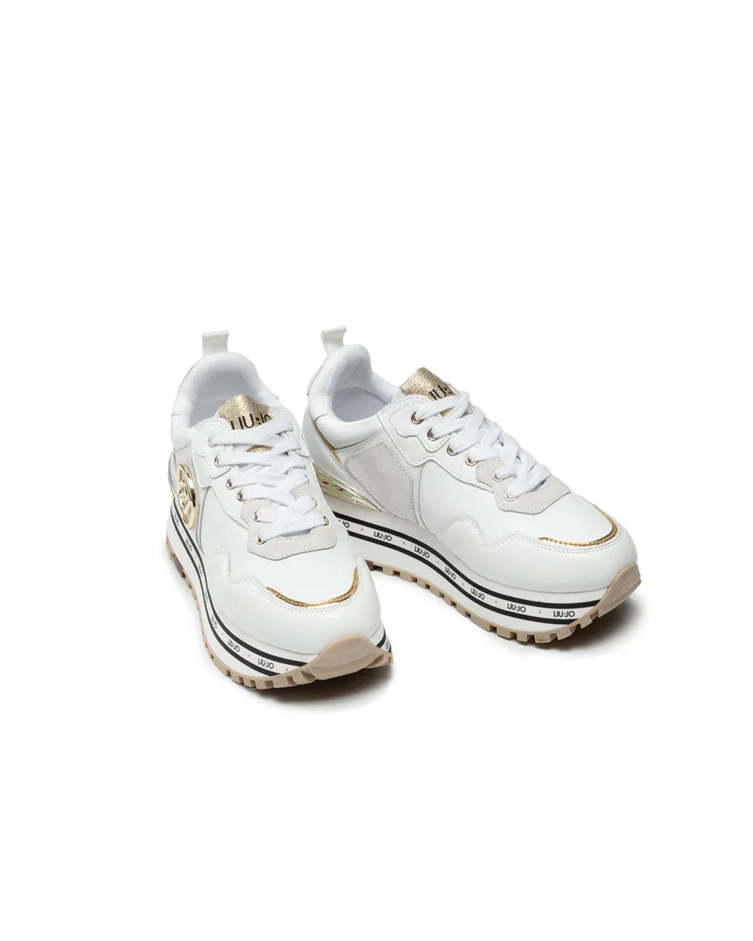 Zapatilla Liu Jo Maxi Wonder 1 Blanco Hueso