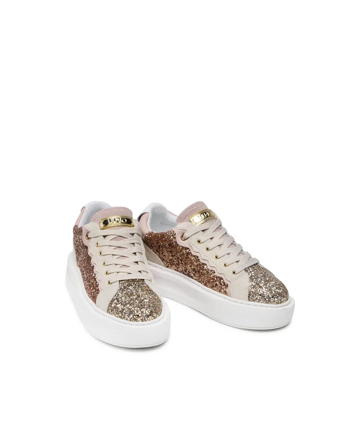 Zapatilla Liu Jo Kylie 06 Rosado Oro