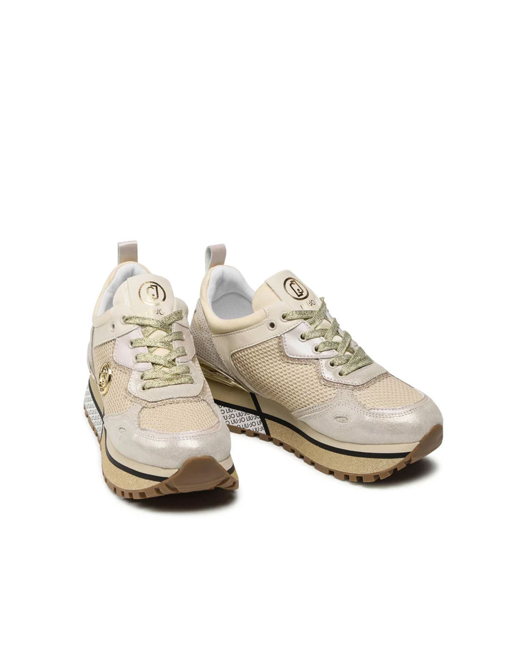 Zapatilla Liu Jo Maxi Wonder 33 Light Gold