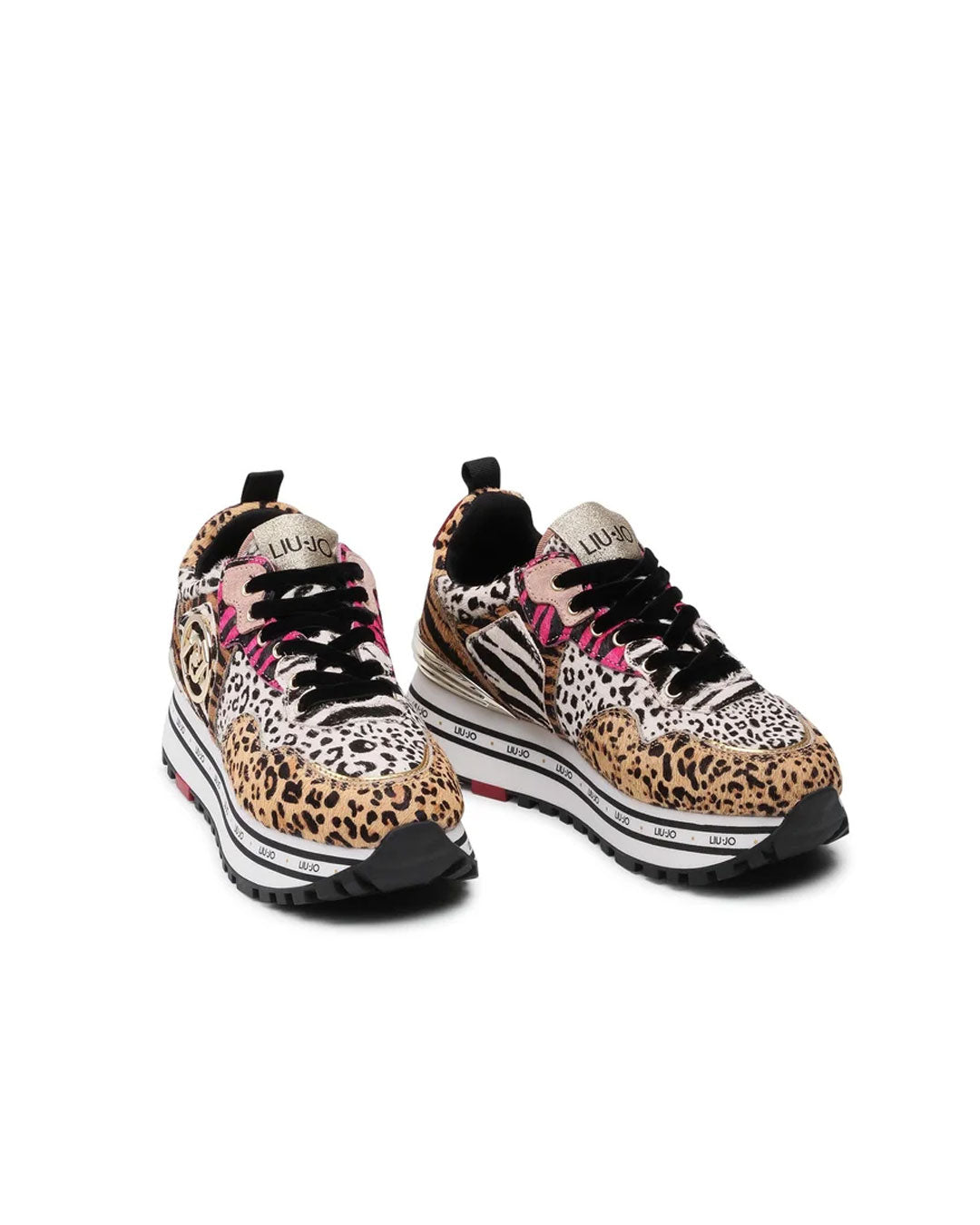 Zapatilla Liu Jo Maxi Wonder 1 Animalier
