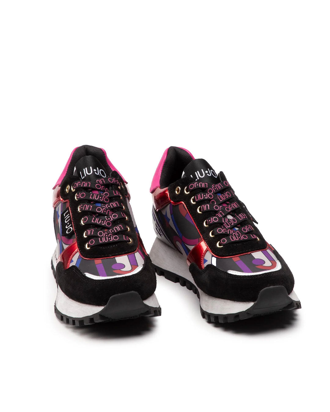 Zapatilla Liu Jo Wonder 24 Negro / Rojo