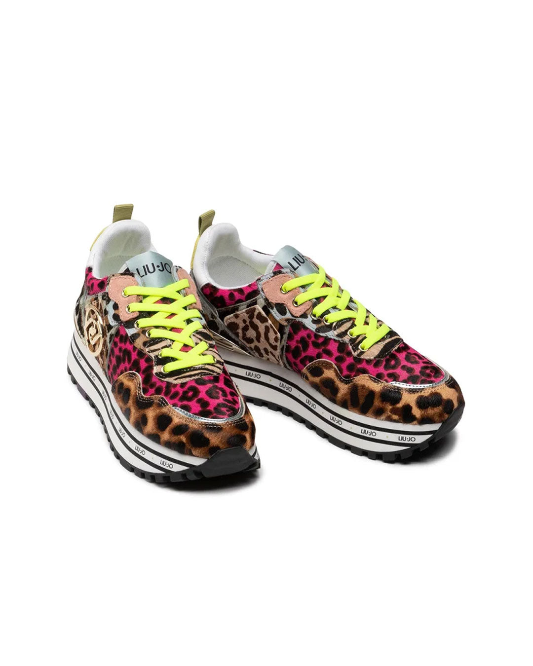 Zapatilla Liu Jo Maxi Wonder 1 Leopardo Multicolor