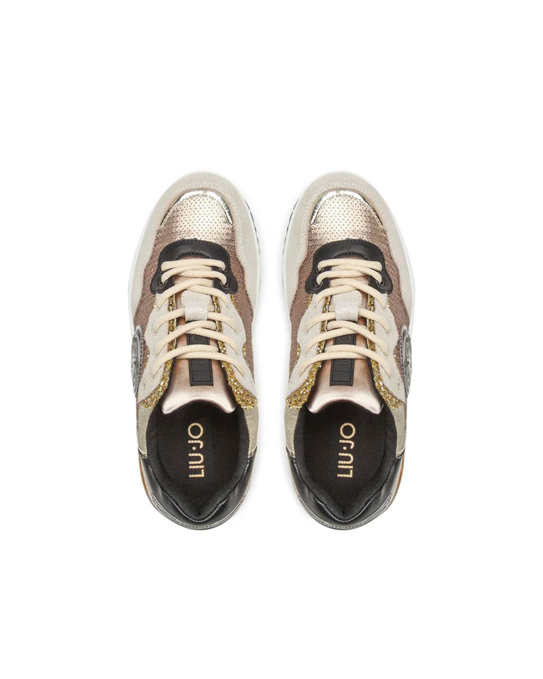 Zapatilla Liu Jo Maxi Wonder Air 2C Gold