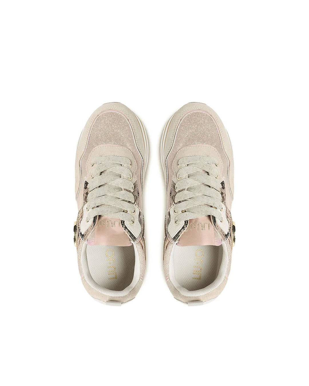 Zapatilla Liu Jo Maxi Wonder 24 Light Gold